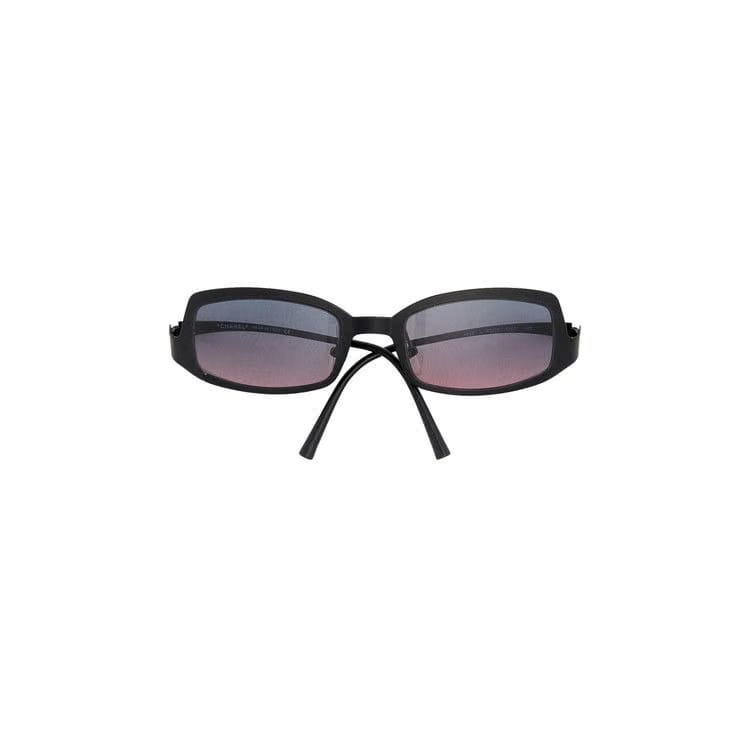 Vintage Chanel Modello 4022 Sunglasses Black, From the Closet of Maria Zardoya