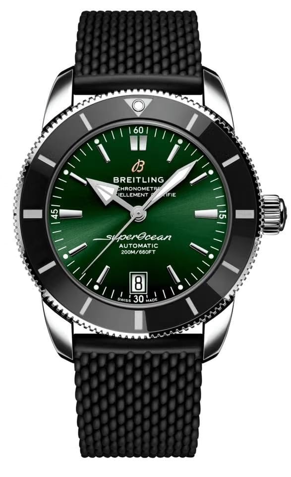 Breitling Superocean Heritage II 42 B20 42mm Green Dial NEW UNWORN