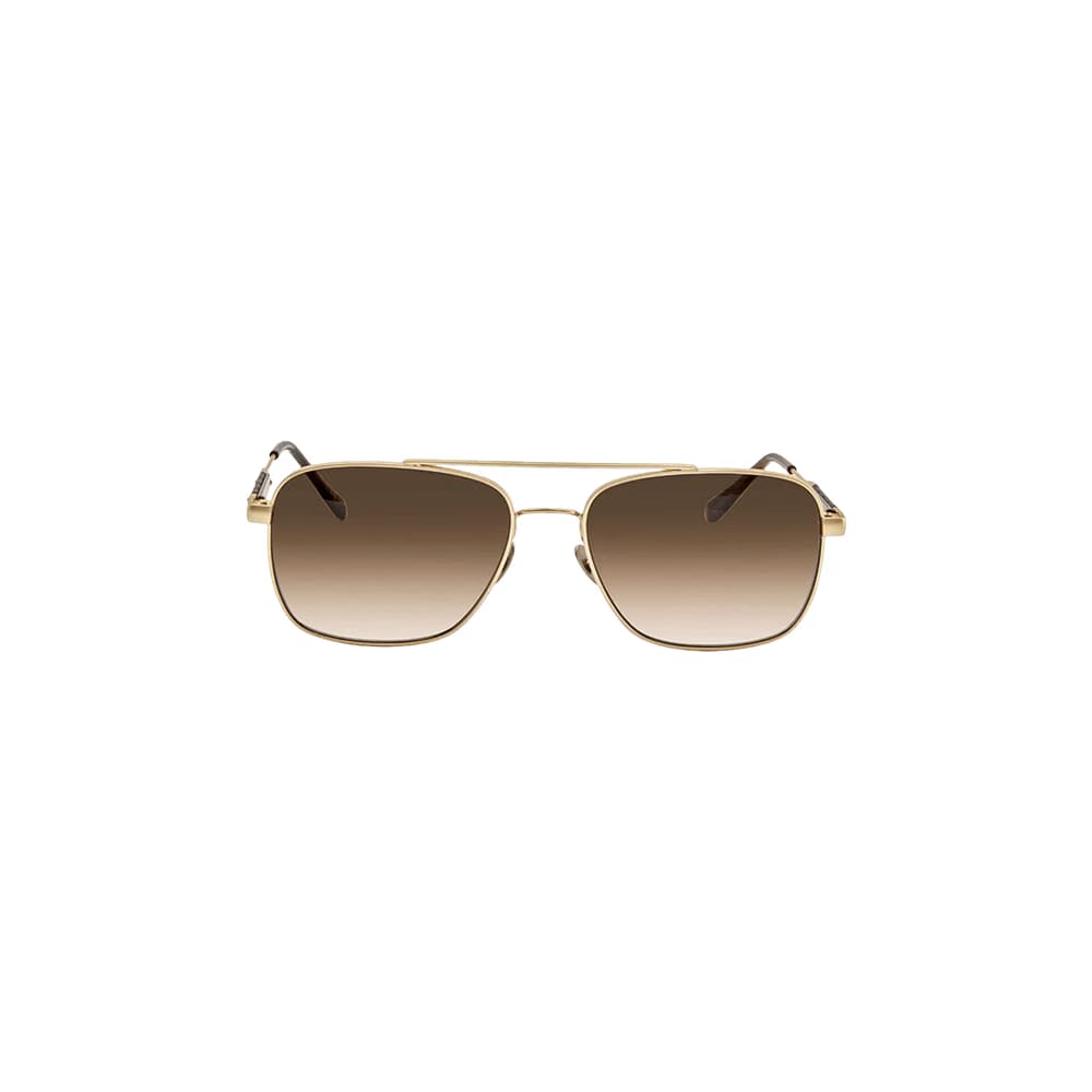Bottega Veneta Aviator Sunglasses Gold
