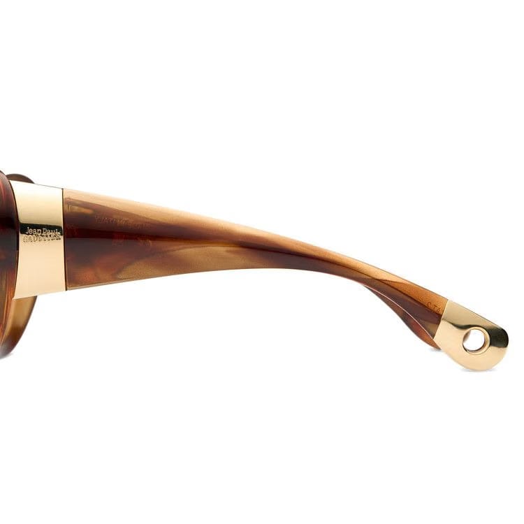 Jean Paul Gaultier Parisian Cat Sunglasses Brown/Ecaille