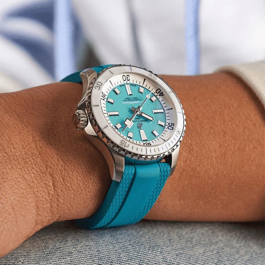 Breitling Superocean 36 Automatic 36 Automatic Stainless Steel w/Rubber Strap A17377211 C1 S1 38 Hour Power Reserve