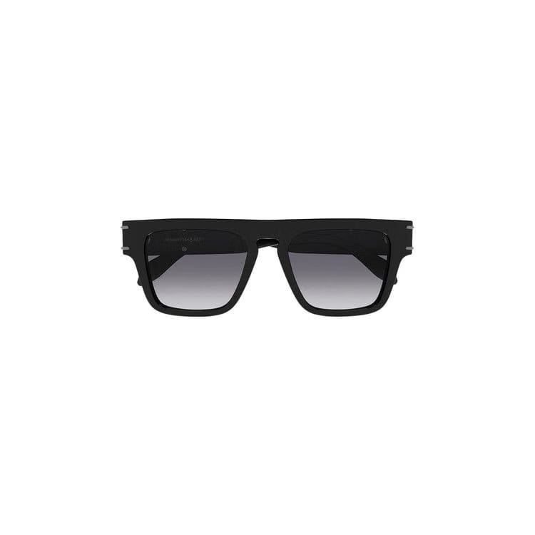 Alexander McQueen Flat Top Square Sunglasses Black