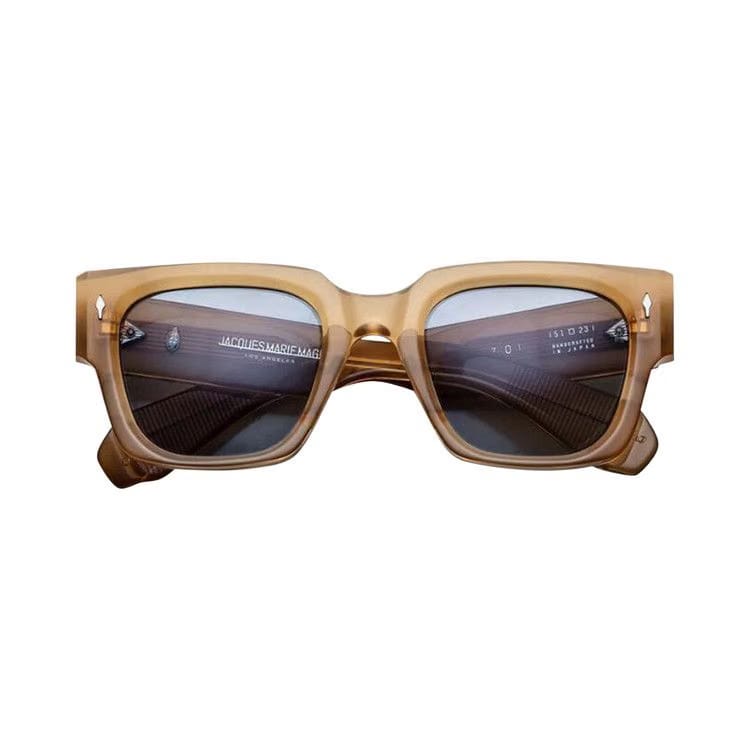 Jacques Marie Mage Enzo Saffron Sunglasses Brown/Blue