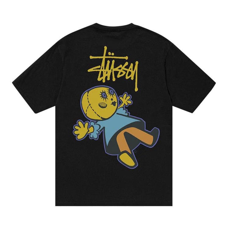 Stussy Dollie Pigment Dyed T-Shirt Black