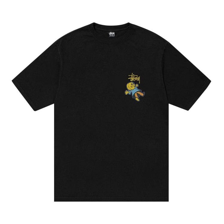 Stussy Dollie Pigment Dyed T-Shirt Black