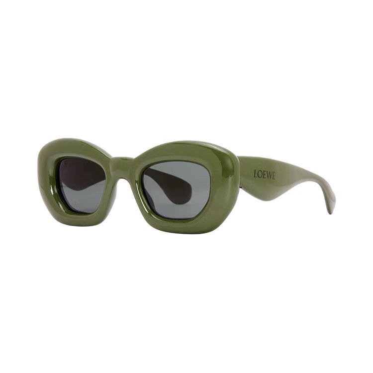 Loewe Cat Eye Injection Sunglasses Green