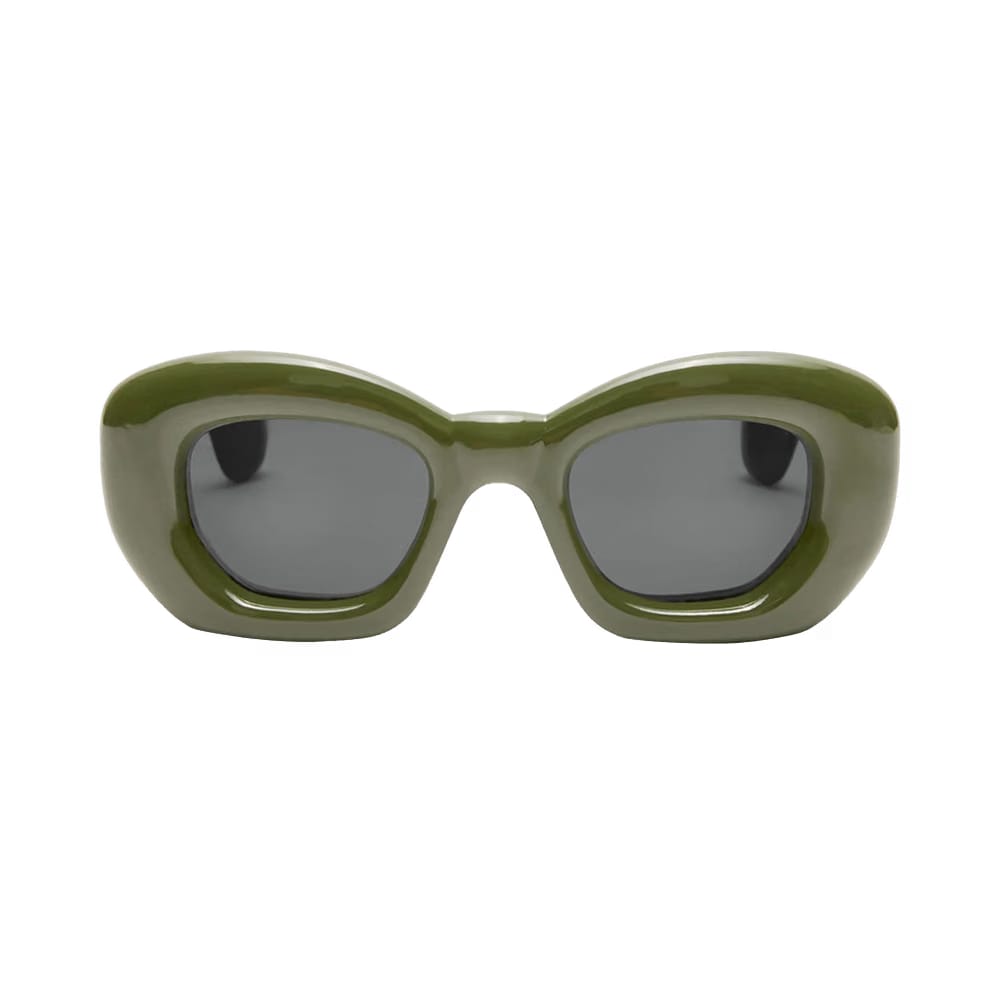 Loewe Cat Eye Injection Sunglasses Green