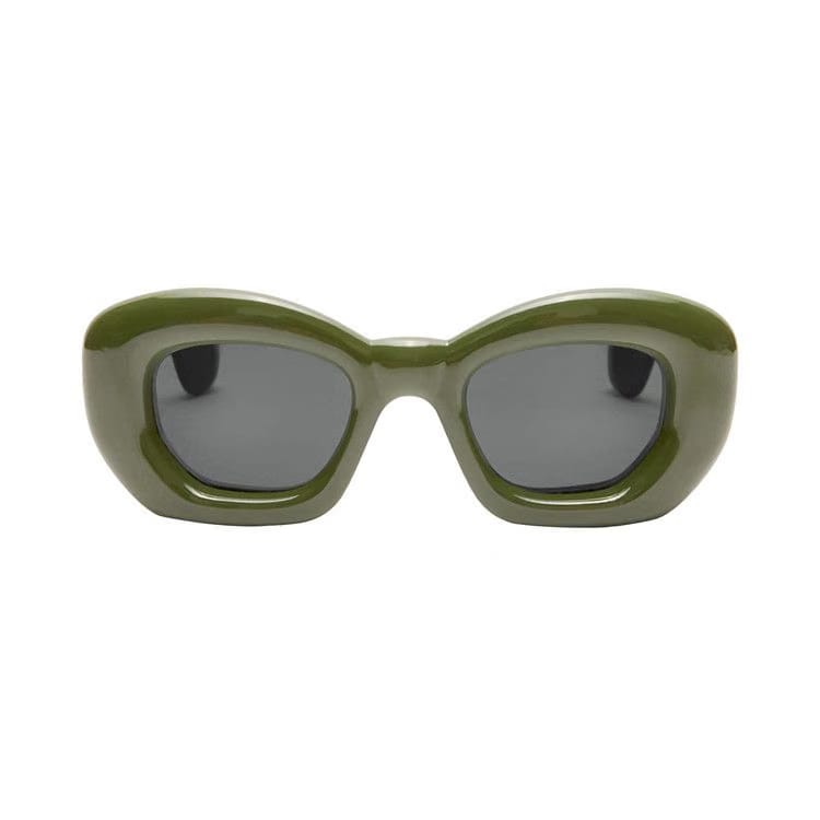 Loewe Cat Eye Injection Sunglasses Green