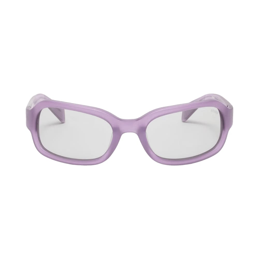 Stussy Rome Sunglasses Matte Purple/Dark Grey