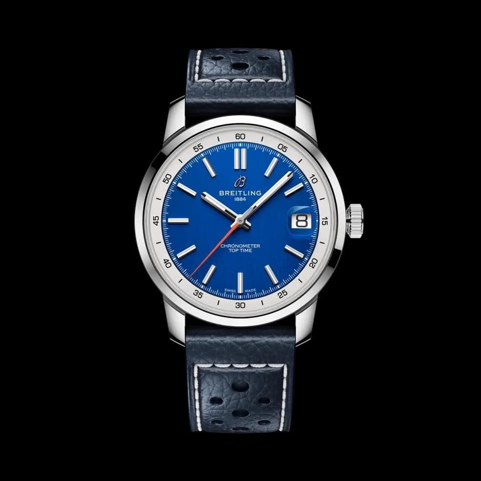 Breitling Top Time B31 Stainless Steel Blue dial Full Set Brand New 2025 38mm