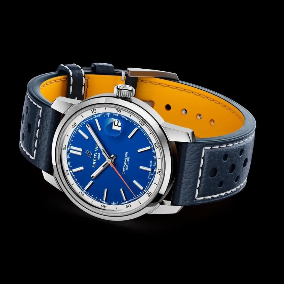Breitling Top Time B31 Stainless Steel Blue dial Full Set Brand New 2025 38mm