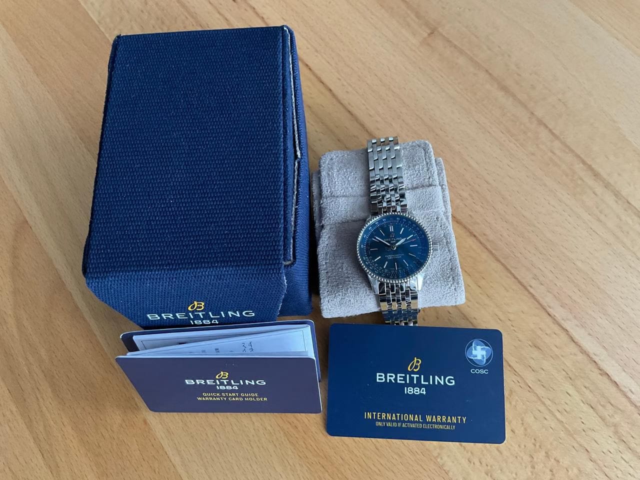 Breitling Navitimer Automatic 35 Breitling Navitimer Chronometer mit Herstellergarantie