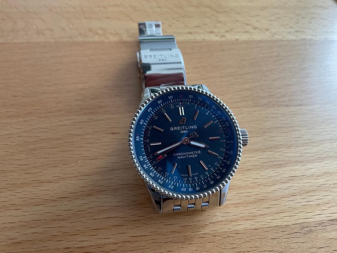 Breitling Navitimer Automatic 35 Breitling Navitimer Chronometer mit Herstellergarantie