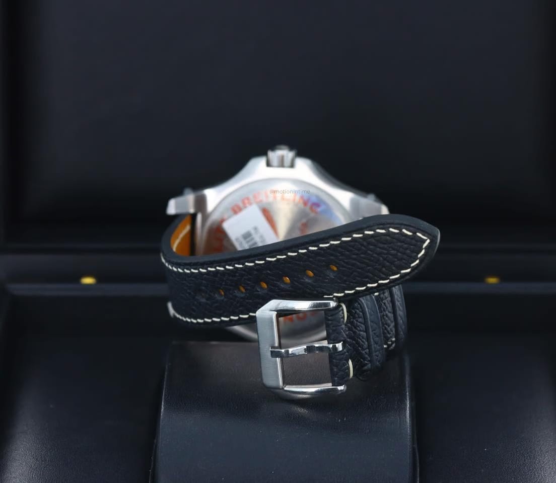 Breitling Chronomat Colt Automatic "Phantom" 41mm Anthracite Dial - Stainless Steel on Black Strap