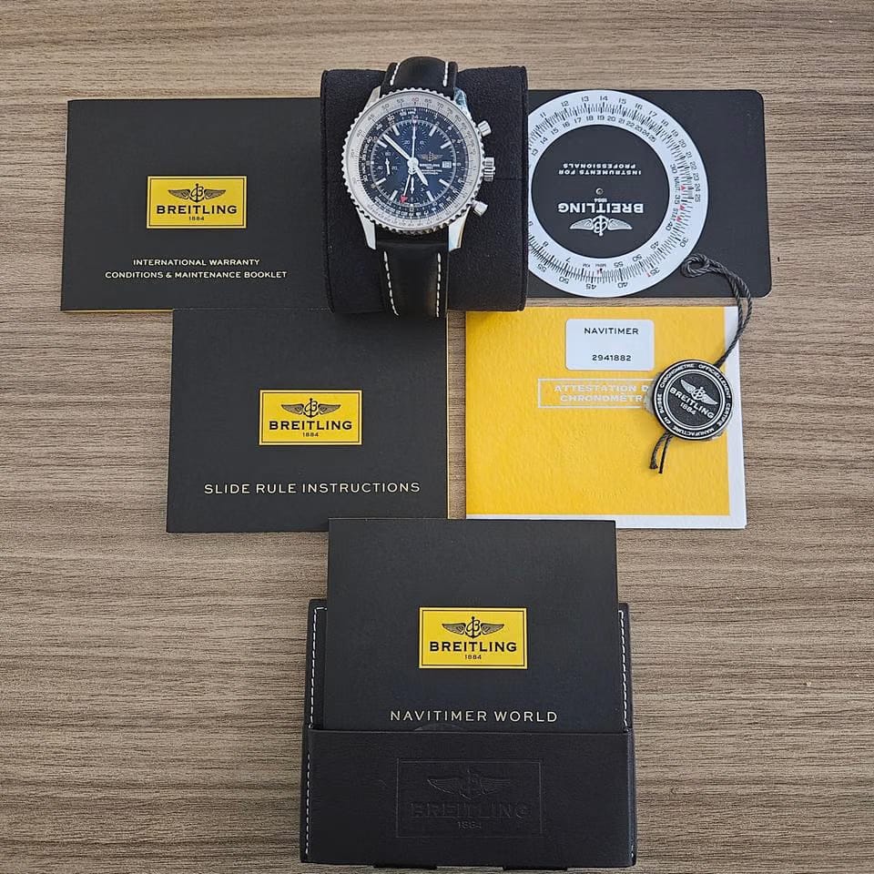 Breitling Navitimer Worldfull set