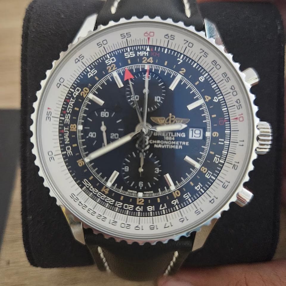 Breitling Navitimer Worldfull set