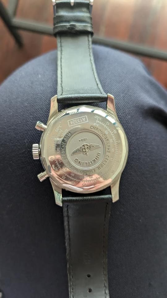 Breitling Old Navitimer Box Included - Leather Strap