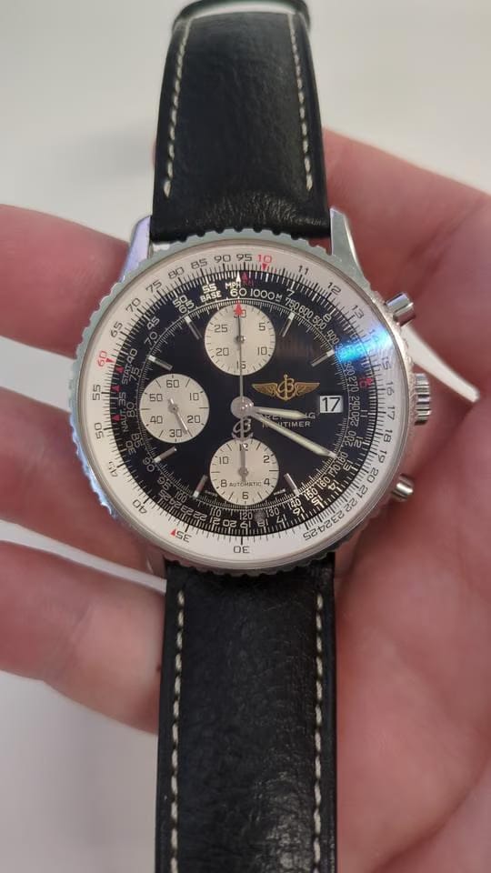 Breitling Old Navitimer Box Included - Leather Strap