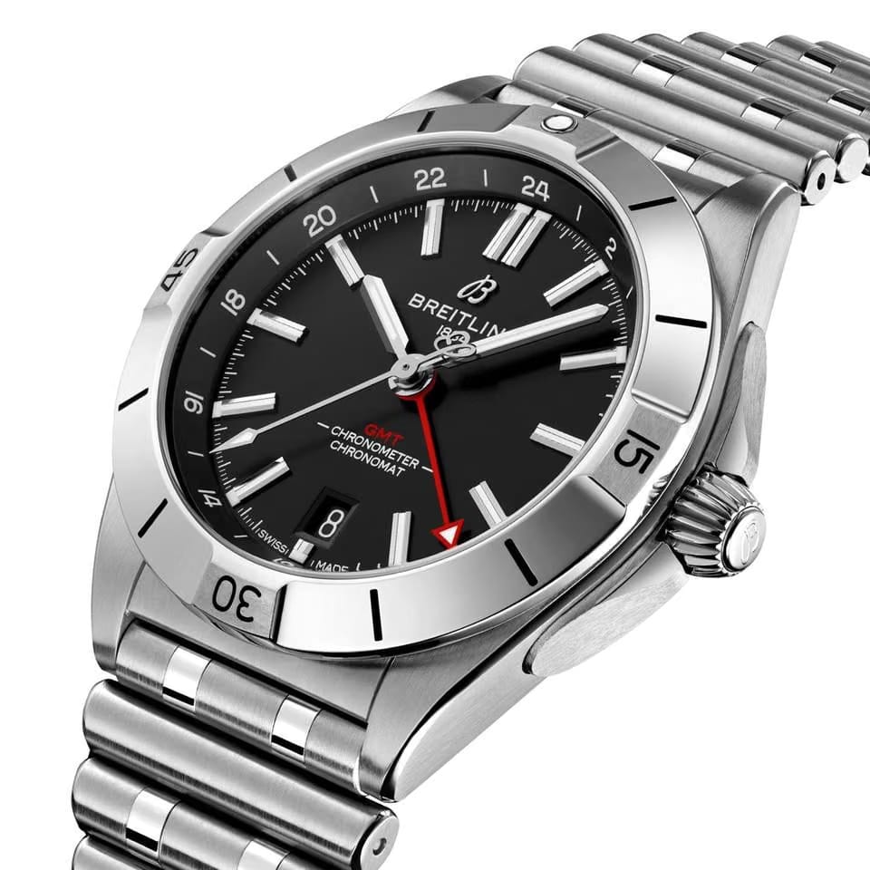 Breitling Chronomat GMTBlack dial New full set