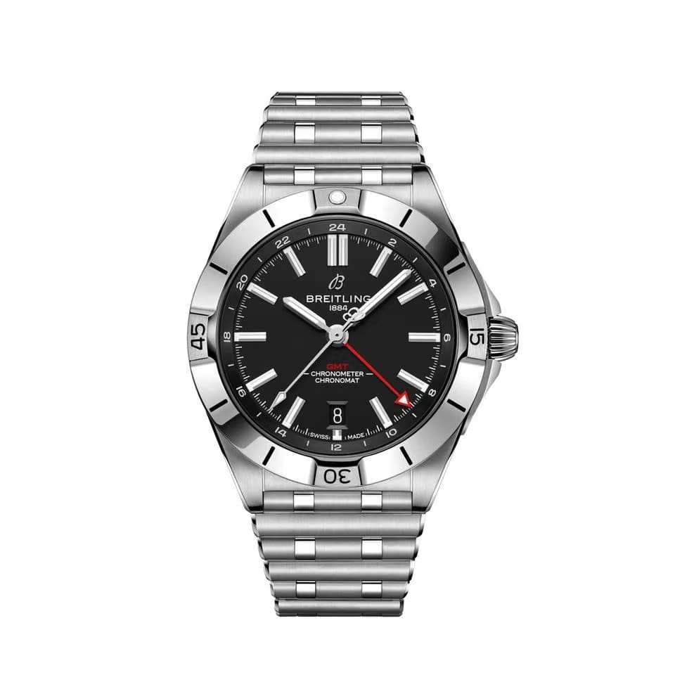Breitling Chronomat GMTBlack dial New full set