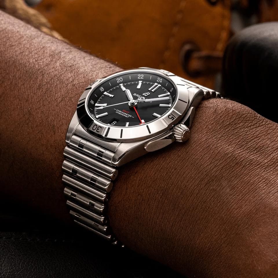 Breitling Chronomat GMTBlack dial New full set