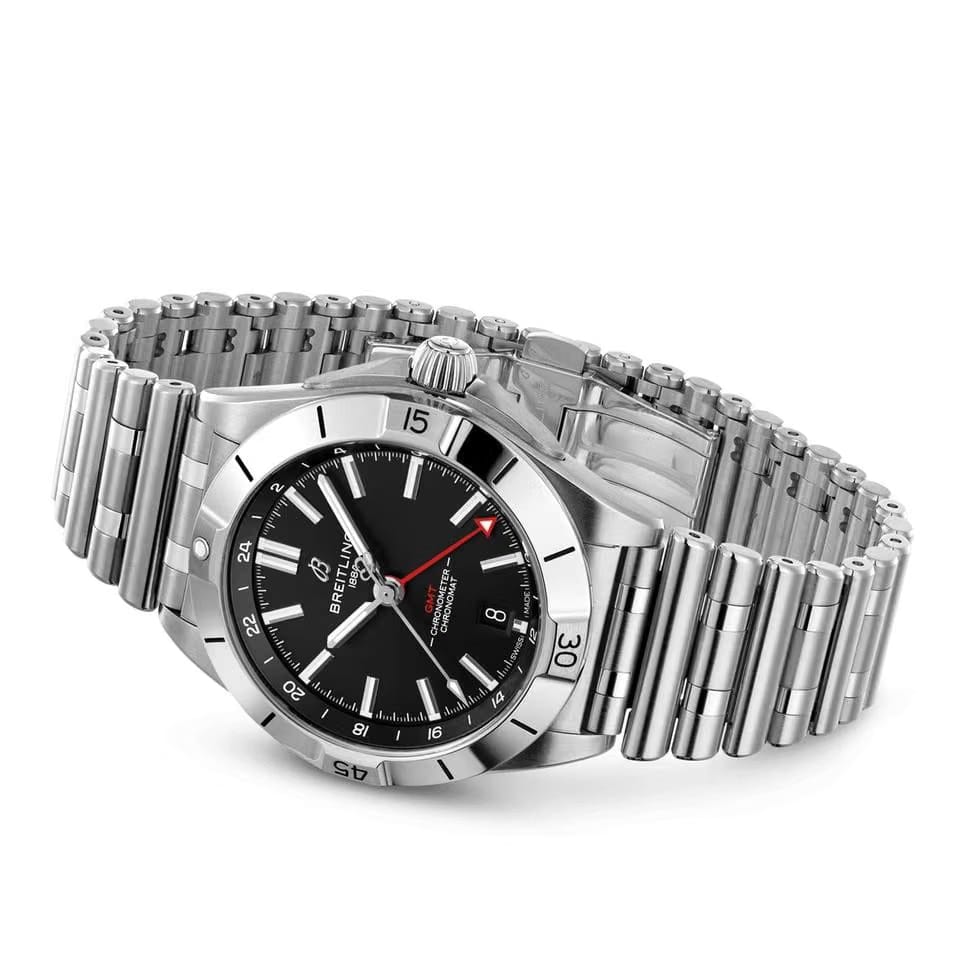 Breitling Chronomat GMTBlack dial New full set