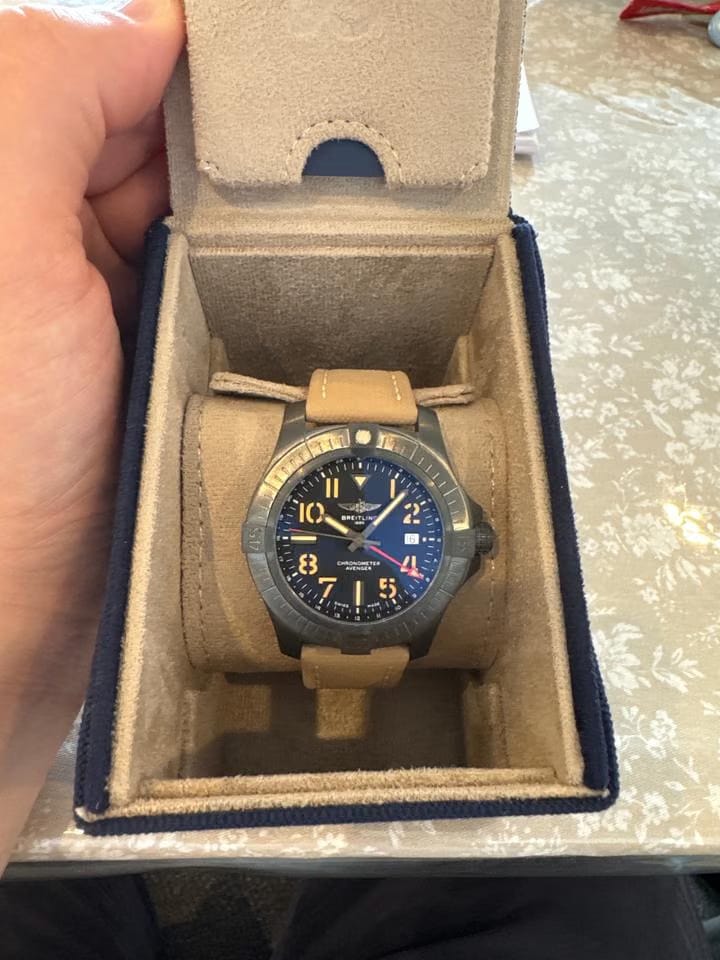 Breitling Avenger Automatic Gmt 45 Night Mission Brand new Breitling Avenger