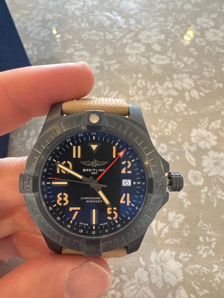 Breitling Avenger Automatic Gmt 45 Night Mission Brand new Breitling Avenger