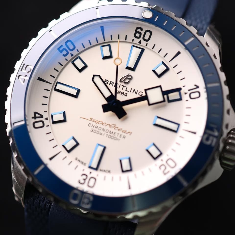 Breitling Superocean 42 Silver Dial NEW 2025
