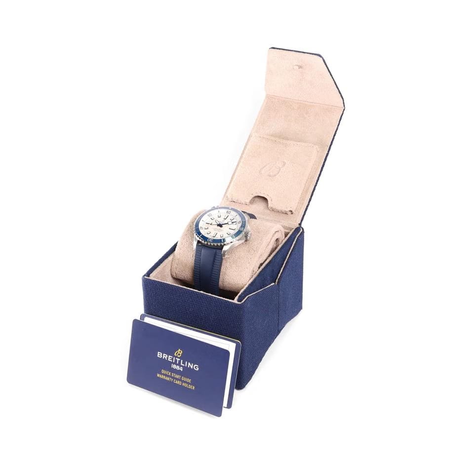 Breitling Superocean 42 Silver Dial NEW 2025