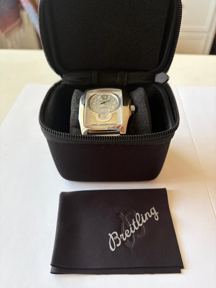 Breitling Bentley Flying BRecently serviced by Breitling