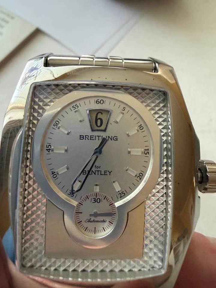 Breitling Bentley Flying BRecently serviced by Breitling