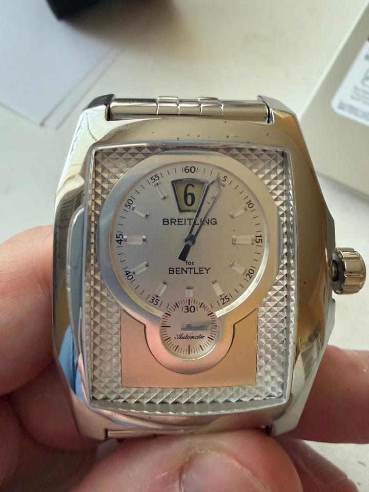 Breitling Bentley Flying BRecently serviced by Breitling