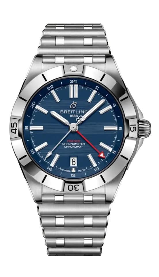 Breitling Chronomat GMTAutomatic GMT 40 Limited Edition Six Nations France Rugby