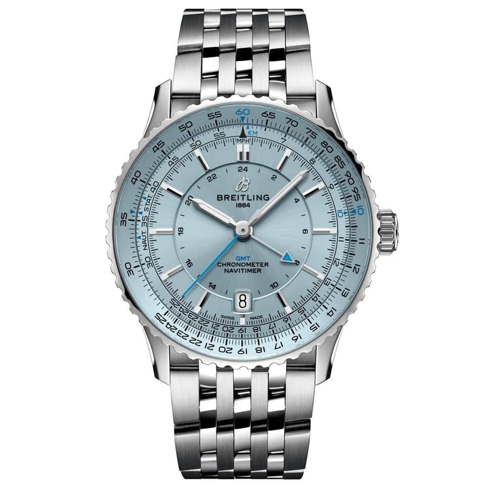 Breitling Navitimer Automatic Ice blue dial New 2024