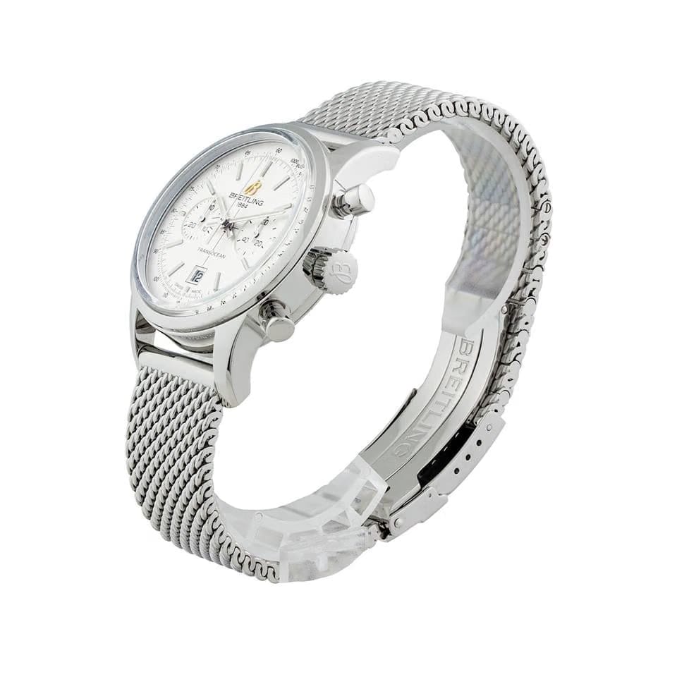 Breitling Transocean Chronograph 3838mm MINT Box & Papers