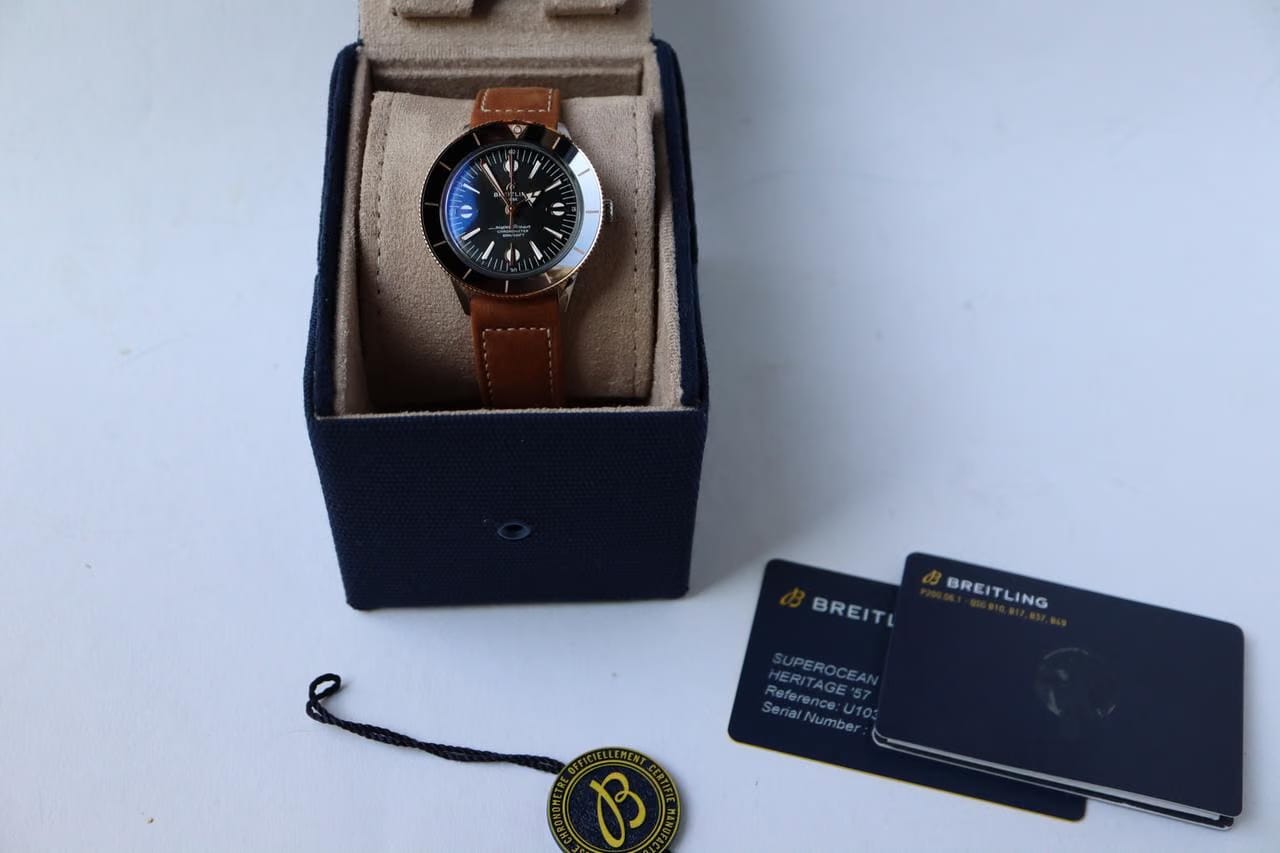 Breitling Superocean Heritage'57 Heritage 09/2025 Full set New Unworn Warranty until 09/2029