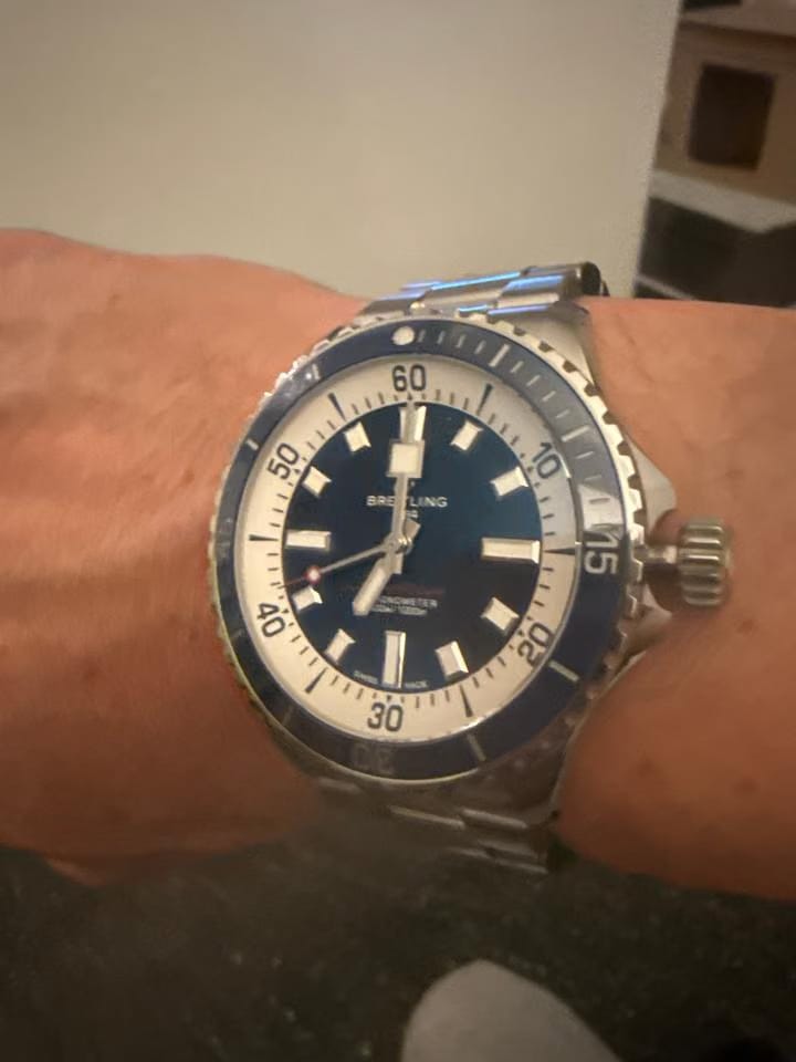 Breitling Superocean 42 SUPER OCEAN 42 BLU ACQUISTATO 13 09-2025
