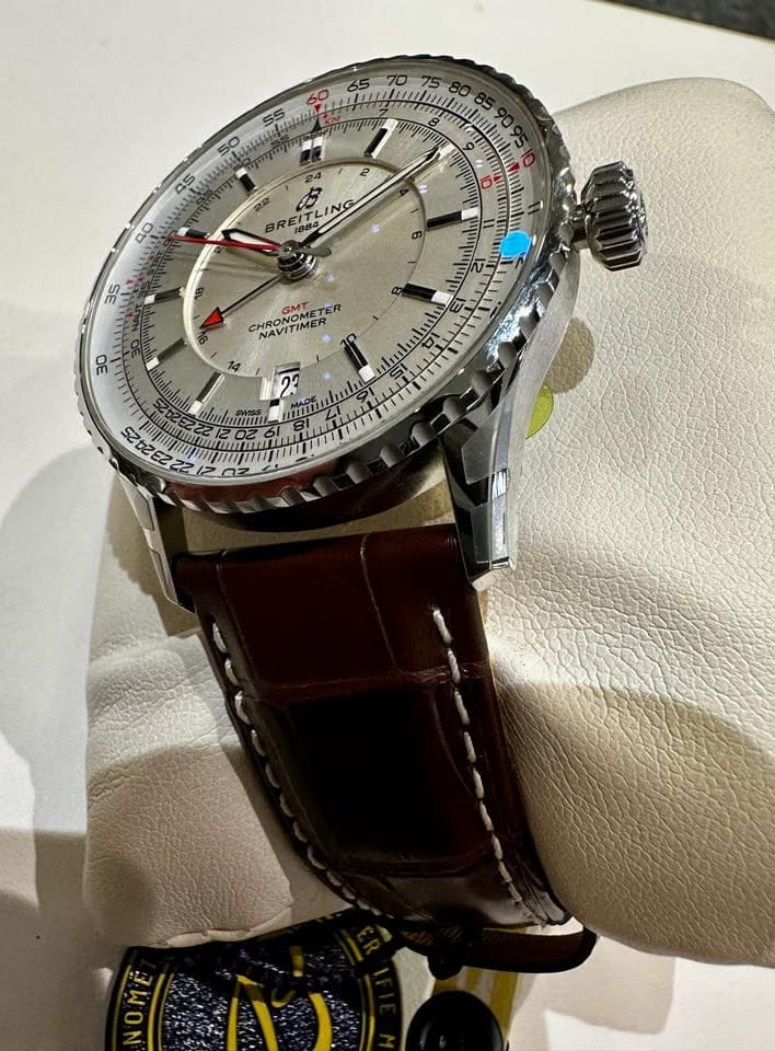 Breitling Navitimer GMTUngetragene Navitimer Automatic GMT 41 Full Set