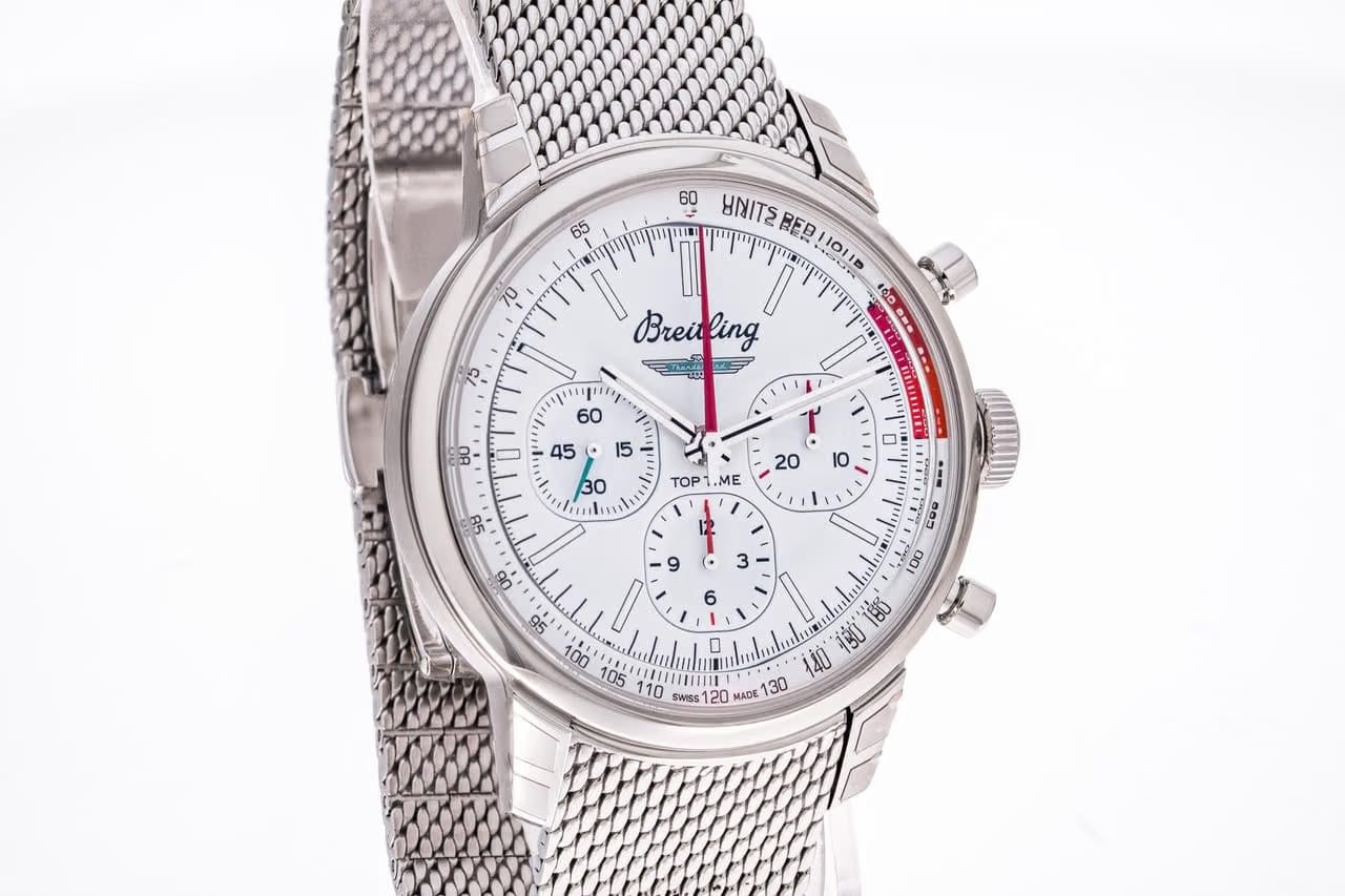 Breitling Top Time B01 Ford Thunderbird – AB01766 A1 A1 A1 – NEW & Unworn – 11/2025 Full Set