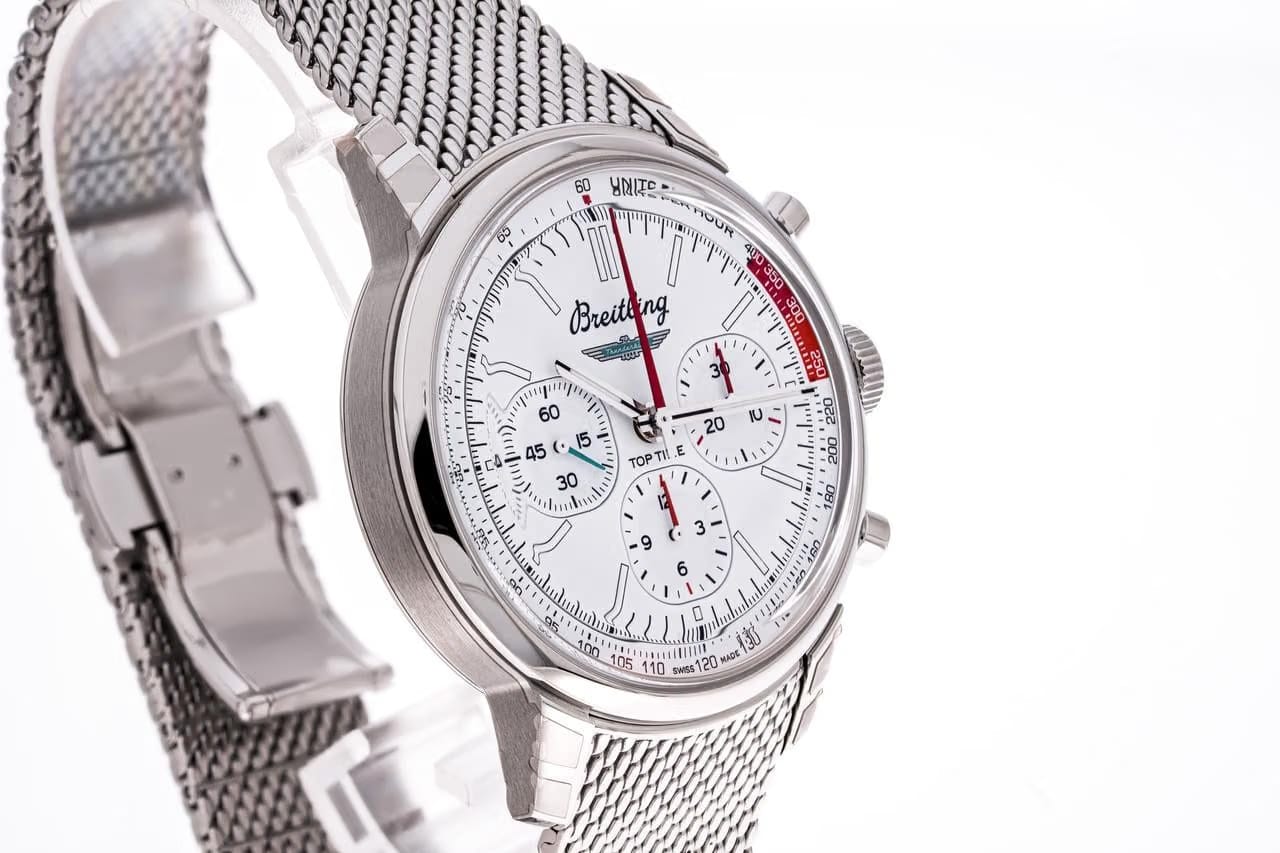 Breitling Top Time B01 Ford Thunderbird – AB01766 A1 A1 A1 – NEW & Unworn – 11/2025 Full Set
