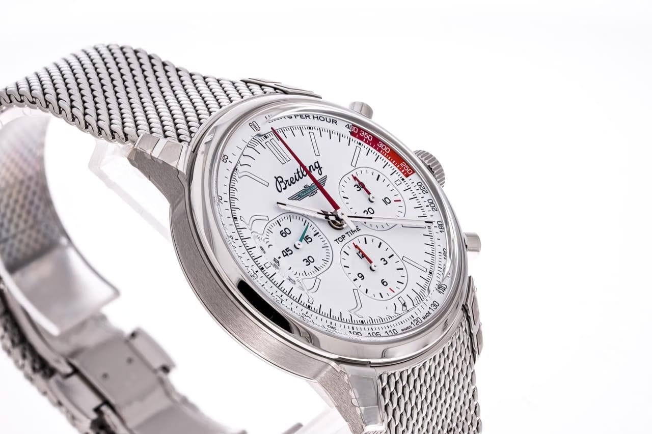 Breitling Top Time B01 Ford Thunderbird – AB01766 A1 A1 A1 – NEW & Unworn – 11/2025 Full Set