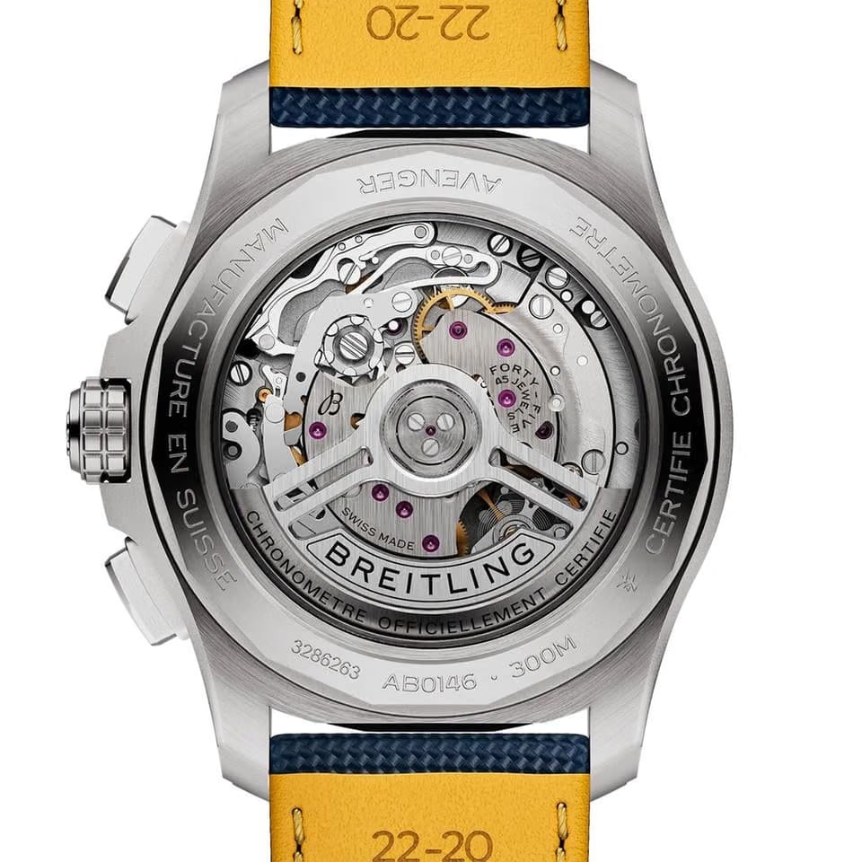 Breitling Avenger Unworn 2025 Avenger B01 Chronograph 42 AB0146101 C1 X1 box and papers