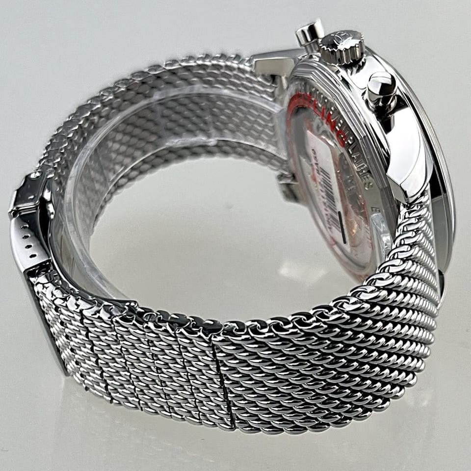 Breitling Transocean Chronograph Caliber 01 limited Edition XXXX/2000 Ref. AB0151-018 Stahl Stahl Full Set NOS ungetragen (teilverklebt) EK 06/2011 Erstbesitz