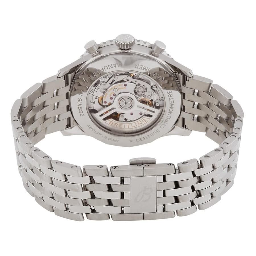 Breitling Navitimer 1 B01 Chronograph46mm Stainless Steel AB0137211 B1 A1 1/4th second 30 minutes 12 hours