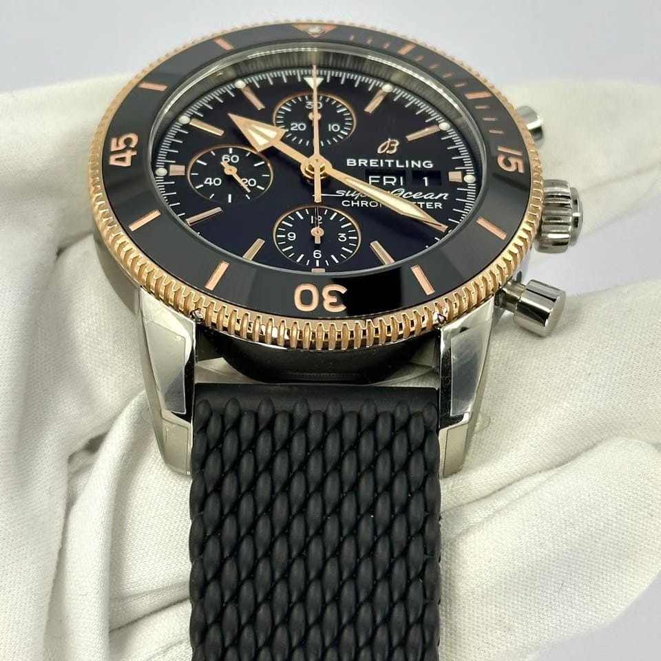Breitling Superocean Heritage Chronograph2025 Unworn Superocean Heritage Chronograph 44 U13313121 B1 S1 box and papers