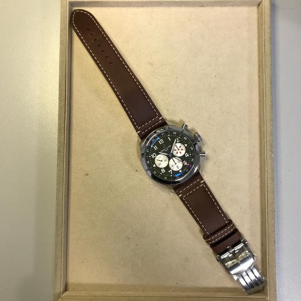 Breitling Super Avi NEW 2026 Super Avi B04 Chronograph Gmt 46 Curtiss Warhawk AB04452 A1 L1 X1