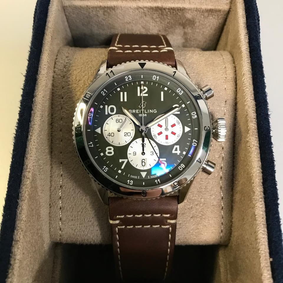 Breitling Super Avi NEW 2026 Super Avi B04 Chronograph Gmt 46 Curtiss Warhawk AB04452 A1 L1 X1