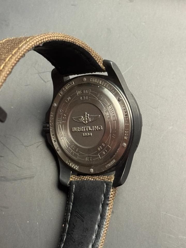 Breitling Aerospace EVONight Mission Very rare Breitling Aerospace night mission yellow dail