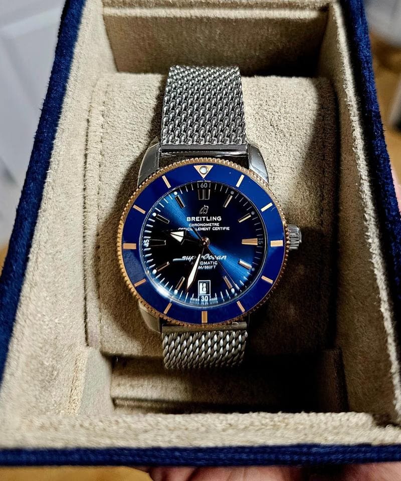 Breitling Superocean Heritage 42 B20 Automatic 42 warranty until Dec 2029